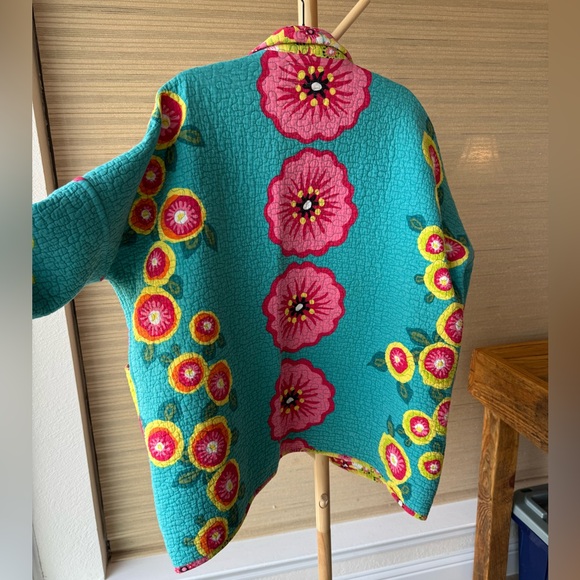 Upcycled Quilt Coat • Handmade • S/M • One of a Kind • Slow Fashion - Picture 9 of 12